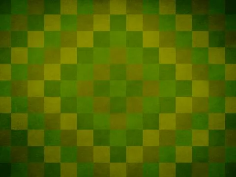 A Green Quilt Pattern Background which is Perfect for Slide Show Presentation Illustrazione stock