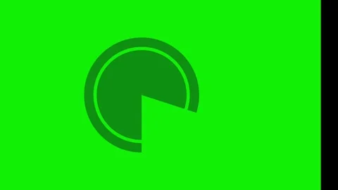 Green radar screen scanning motion graphic showing rotating beam sweep across Video stock 346040672