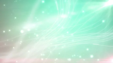 A Green radiant light beams with a splash of abstract color Stock Footage 155227316