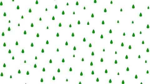 Green rain white Stock Footage 252370295