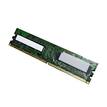 Green RAM Memory Stick Isolated Fotos Stock