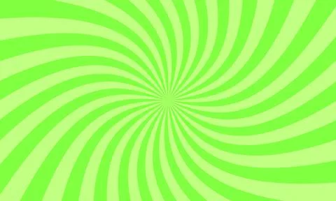 Green rays background in retro style. Vector.	 Stock Illustration