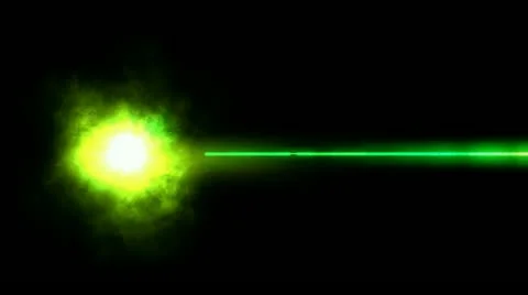 Green rays laser weapon. Vidéo 12136042