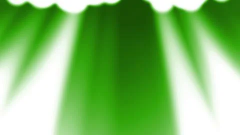 Green Rays Light Background Stock Illustration