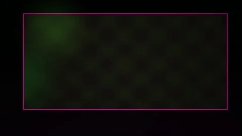 Green rectangle on black background. Stock Footage 340034396
