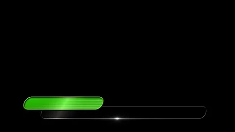 Green Rectangle Lower Third Pack Stock Footage 96230797