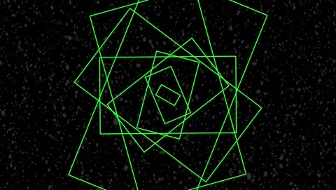 Green Rectangles Over Dark Speckled Background abstract Stock-Footage 317546118