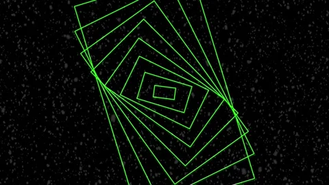 Green Rectangles Over Dark Speckled Background abstract Stock Footage 317546124
