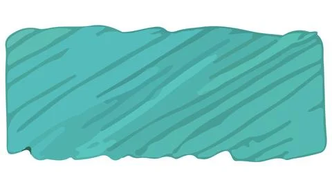 Green rectangular shape with diagonal brush strokes in grunge style. Stock Illustration