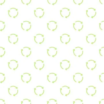 Green recycle arrows pattern for sustainable environment Stock Illustration