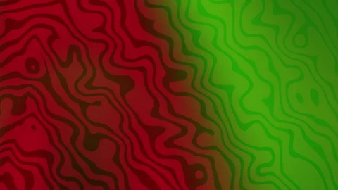 Green Red Contour Background Stock Footage 340130628