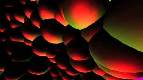 Green red material Stock Footage 26845960