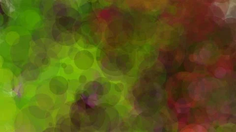 Green Red Splatter Stock-Illustration