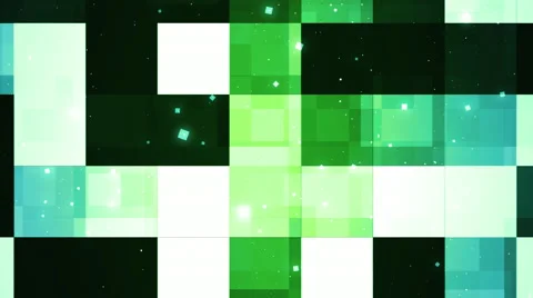 Green Reflected Panels Stock Footage 41055621