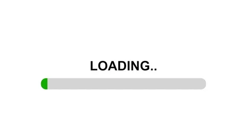 Green RESTRICT Button Animation on White Background Click and Turns into Loading Video stock 314492282