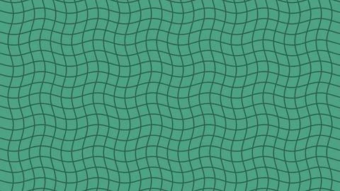 Green Retro Wavy Grid Abstract Geometric Background Ilustración de archivo