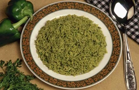 Green Rice Stock Photos