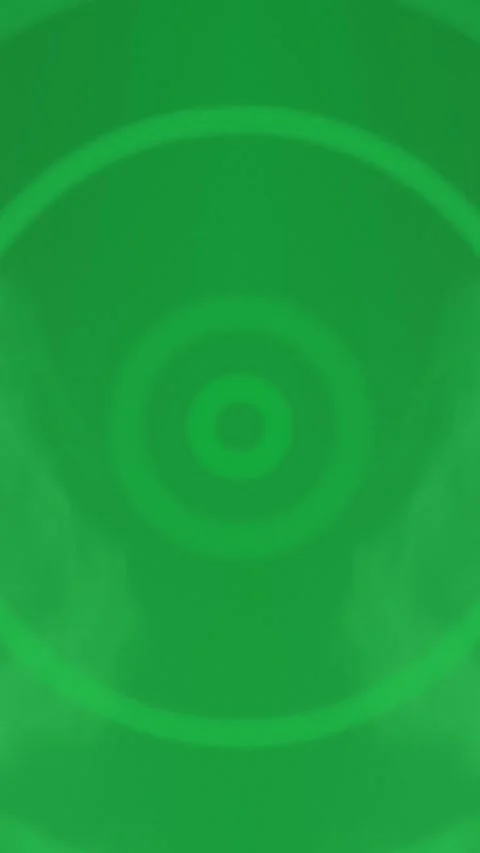 Green Ripple Ring Loop Minimal Solid Abstract Motion Background Stock Footage 345648974