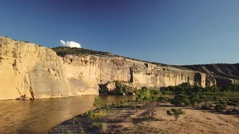 Green River Bluffs Stock Footage 82919887