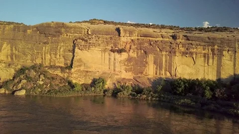 Green River Bluffs Stock Footage 83362812