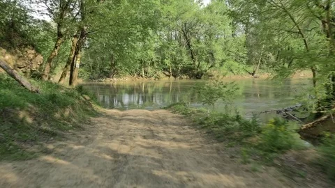 Green River Hyperlapse in Kentucky Stock Footage 75457701