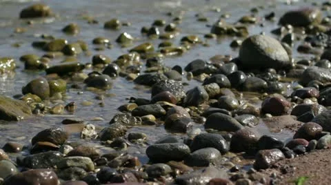 Green rocks Stock Footage 11194921