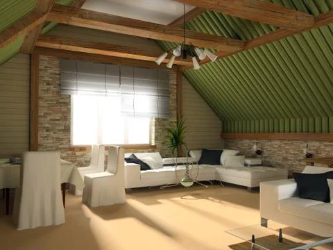 Green room Stock Illustration