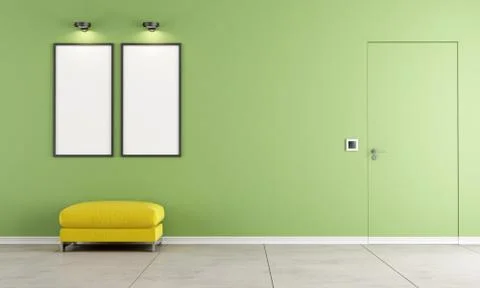 Green room Stock Illustration