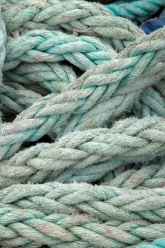 Green Rope Background Stock Photos
