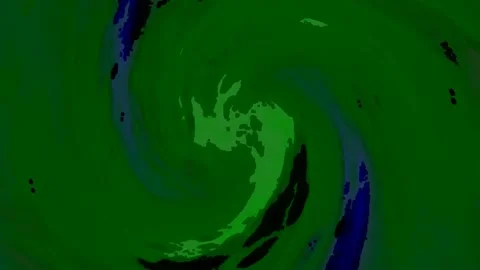 Green Rotating Spiral A Video stock 131332518