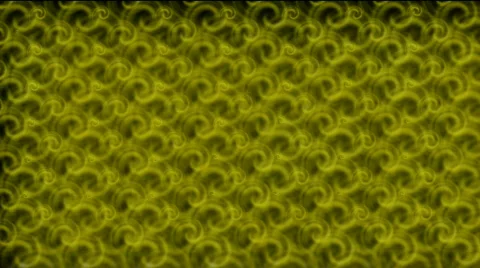 Green rotation pattern spring textile silk wadding mind worms caterpillars. Stock Footage 825698