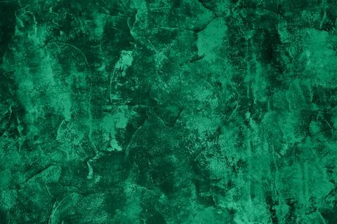 Green rough plaster abstract psychedelick background Stock Photos