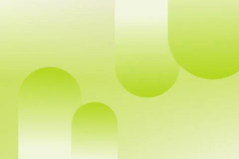 Green rounded arch pillars background illustration with grainy noise Ilustración de archivo