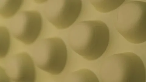 Green rubber surface of massager Stock Footage 140313325