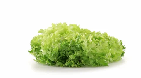 Green Salad close view Vidéo 23733580