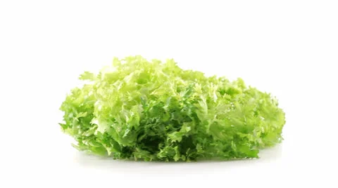 Green salad front view Vidéo 23728957