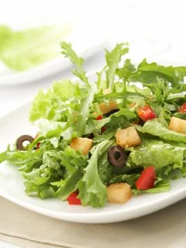 Green salad Foto stock