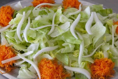 Green salad Stock-Fotos