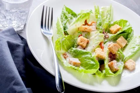 Green salad Stock Photos