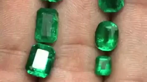 Green Sapphire Emerald Stock Footage 146938697