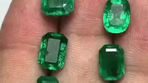 Green Sapphire Emerald Stock Footage 146938824
