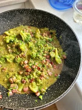 Green sauce Stock Photos