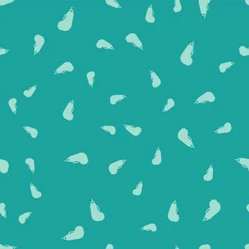 Green Scanner scanning bar code icon isolated seamless pattern on green イラスト素材