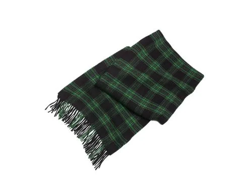 Green scarf Stock Photos