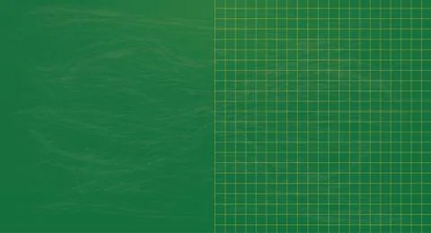 Green School Blackboard Illustrazione stock