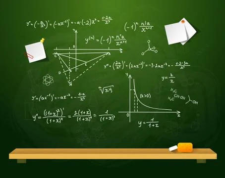 Green school board 스톡 일러스트