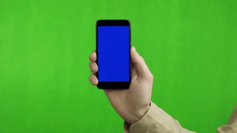 Green Screen 11 mobile Stock Footage 86965864