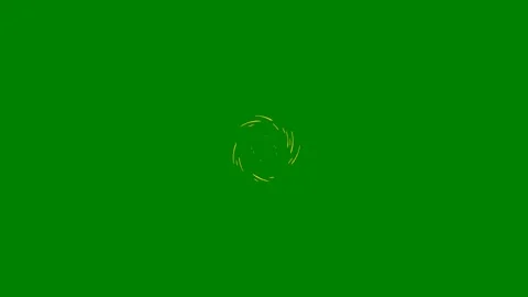 Green screen abstract effect with dynamic swirling motion and vibrant Stock Footage 301387697