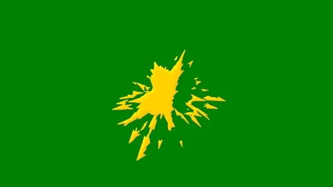 Green screen abstract effect with dynamic swirling motion and colorful Stock Footage 301387799