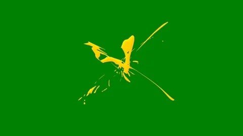 Green screen abstract effect with swirling particles and dynamic motion Stock Footage 301387896